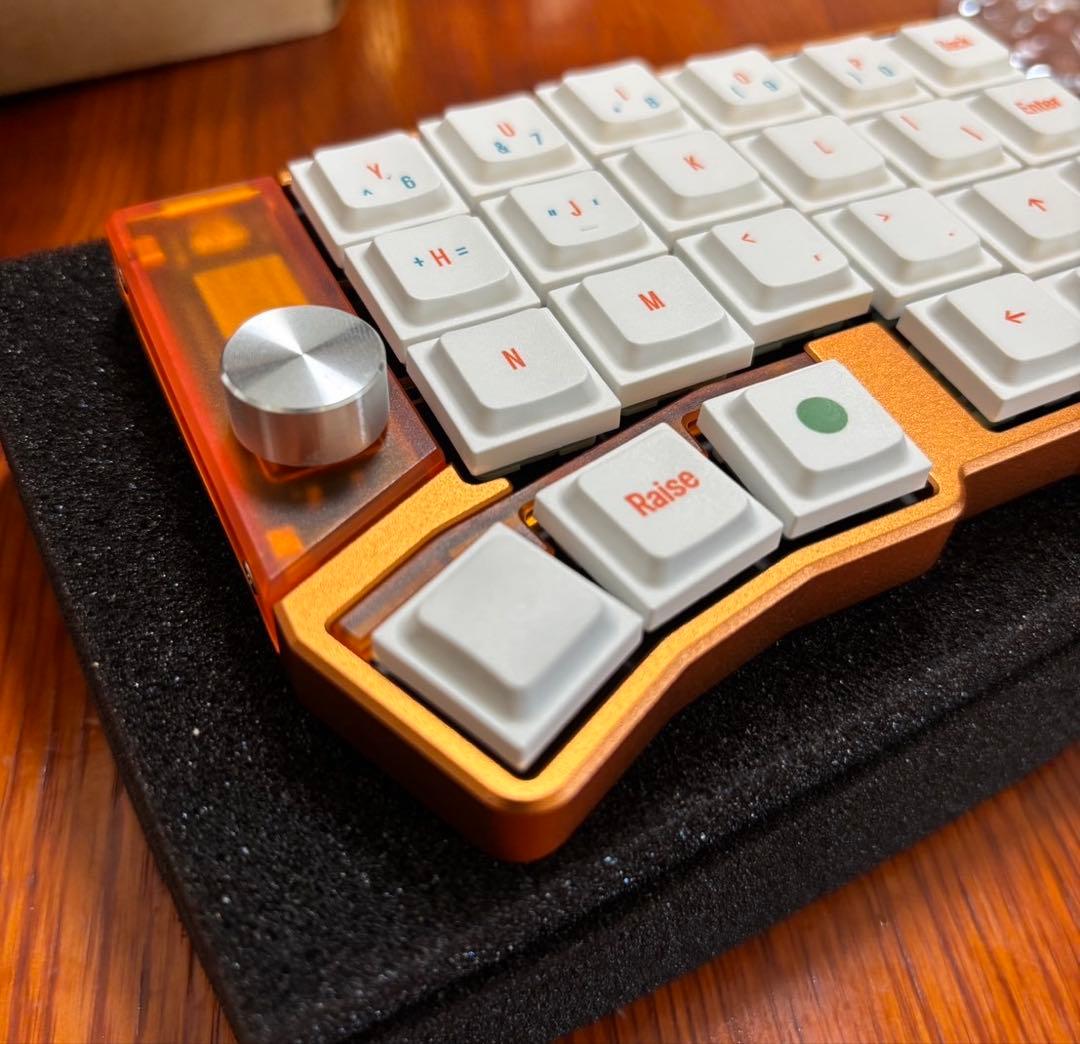 【ゆずぽんず様】専用Cornix LP 分割キーボード オレンジ