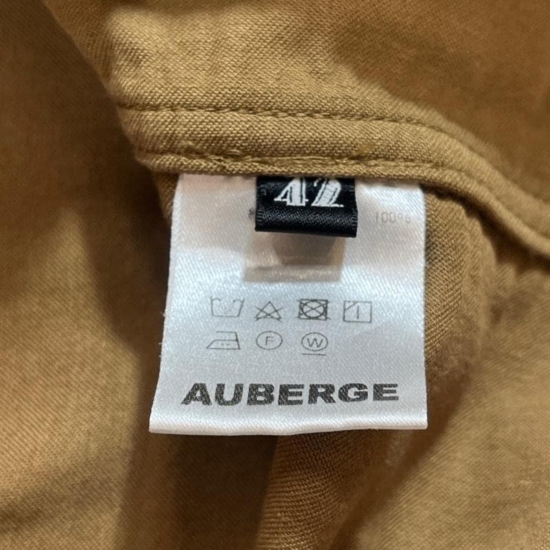 オーベルジュ/シャルボン ディープ/モールスキン/フレンチワークジャケット