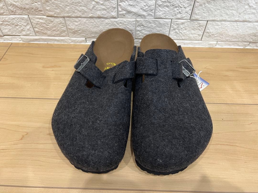 【新品】BIRKENSTOCK ボストン　ブラック　44