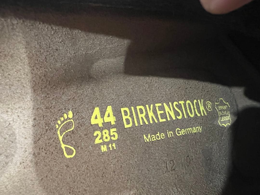 【新品】BIRKENSTOCK ボストン　ブラック　44