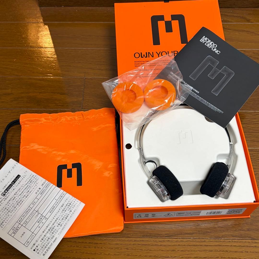 美品 MONDO BY DEFUNC Freestyle ヘッドフォン