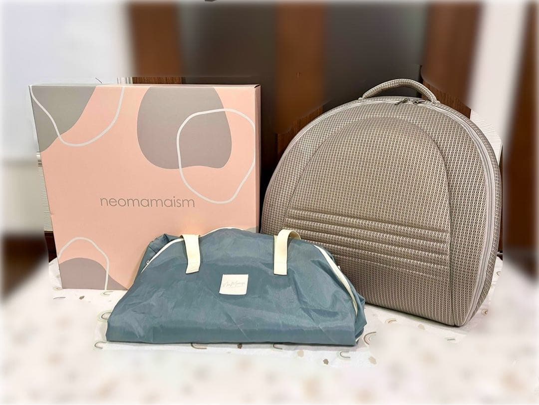 ネオママイズム 折りたたみ式ベッドインベッド グレー