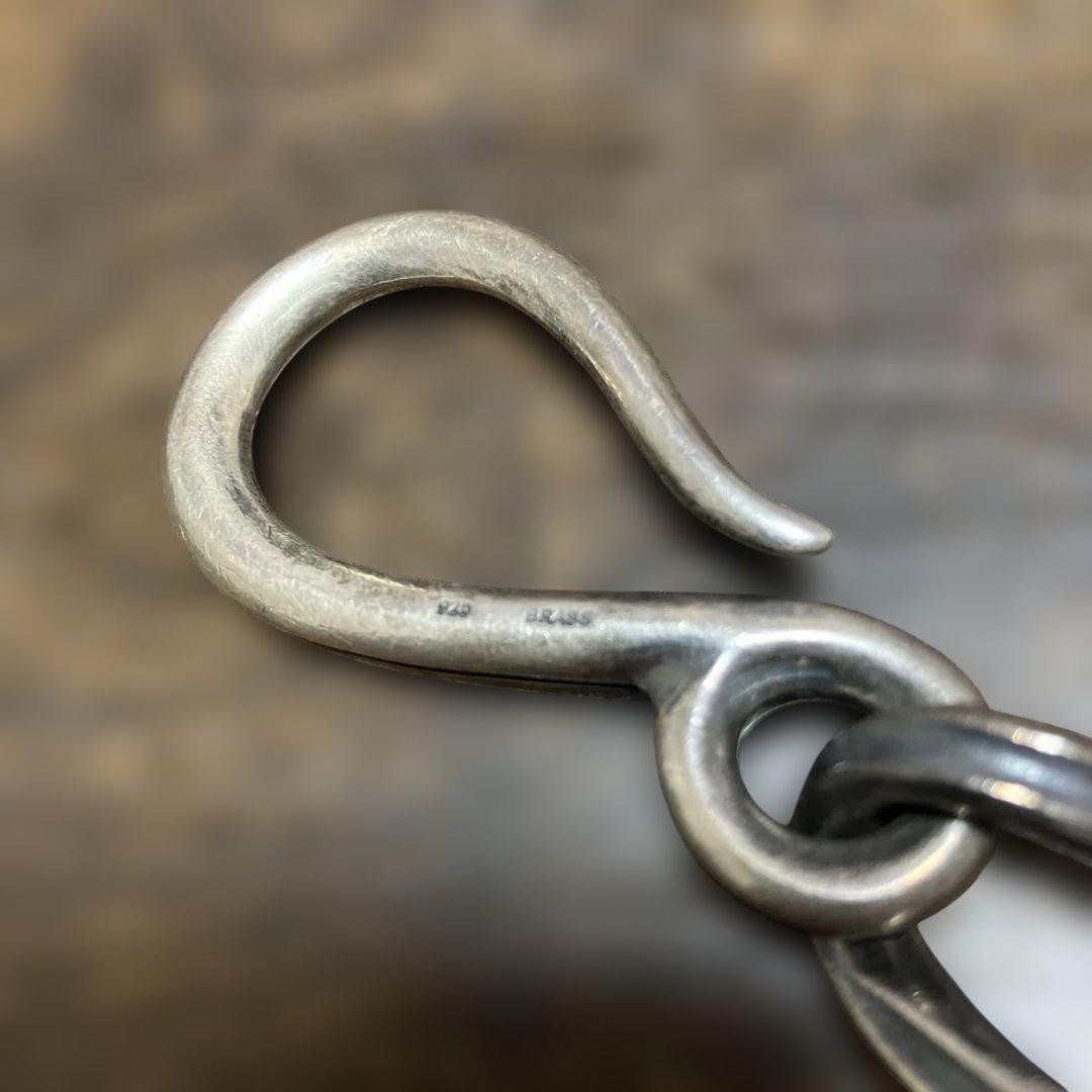 ARGENT GLEAM ウォレットチェーン　アージェントグリームシルバーブラス