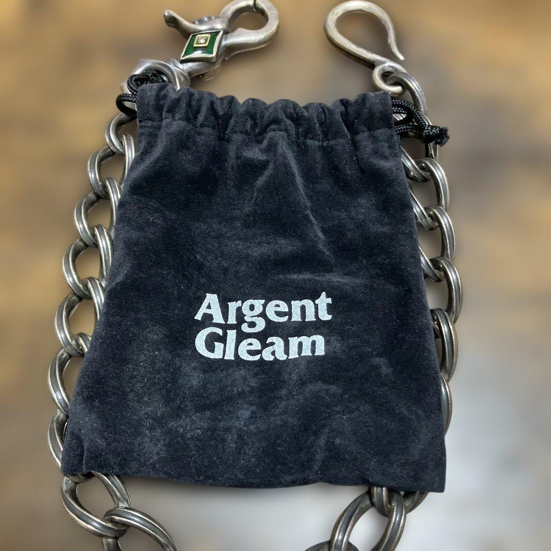 ARGENT GLEAM ウォレットチェーン　アージェントグリームシルバーブラス