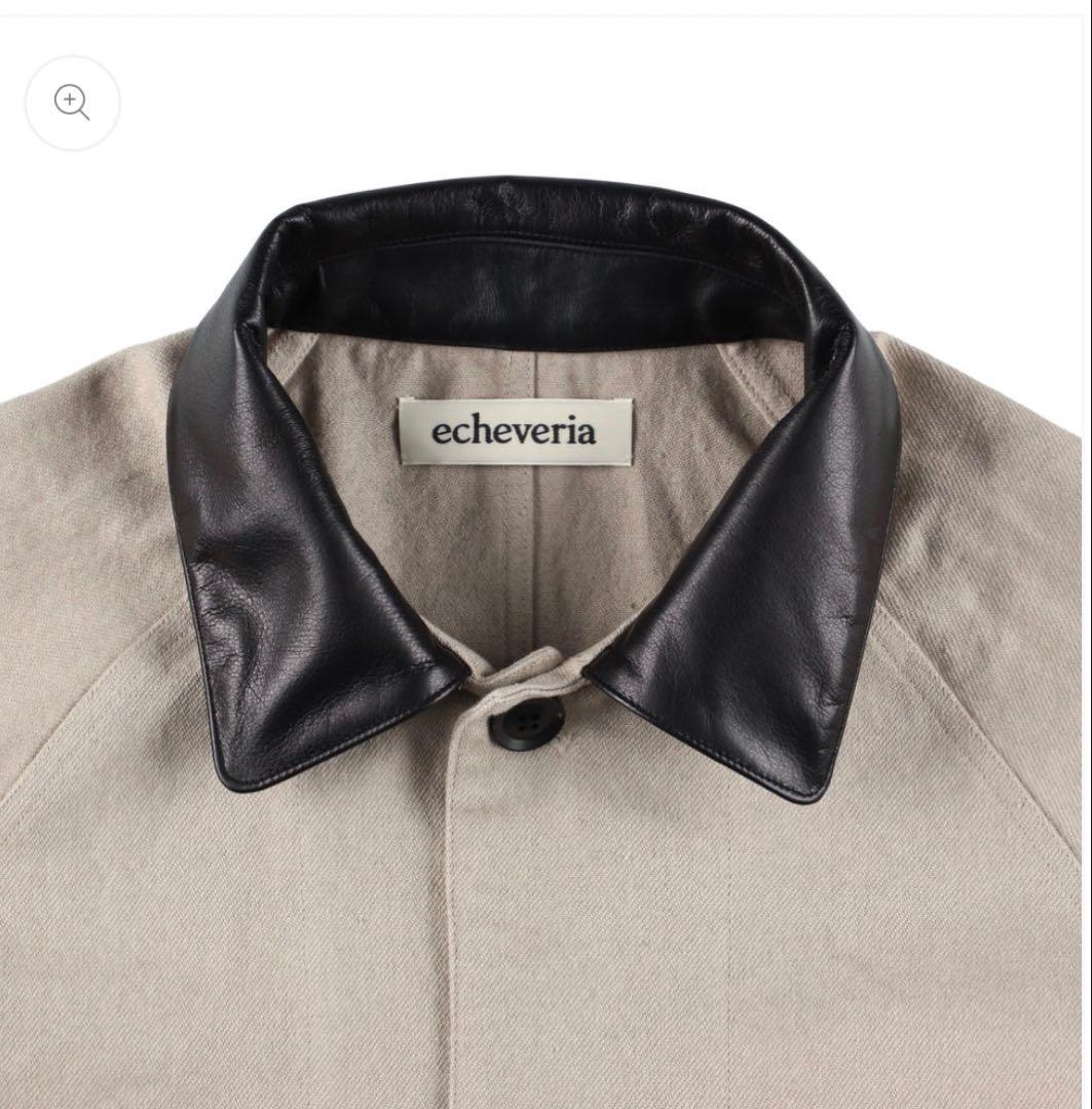 ジャケット・アウター echeveria Leather Switiching WorkJKT OVY