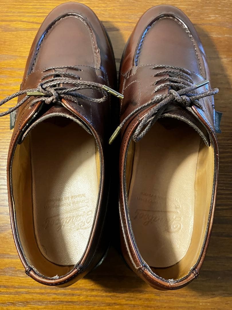 パラブーツ シャンボード カフェ5.5 ランスやミカエル好きの方にも