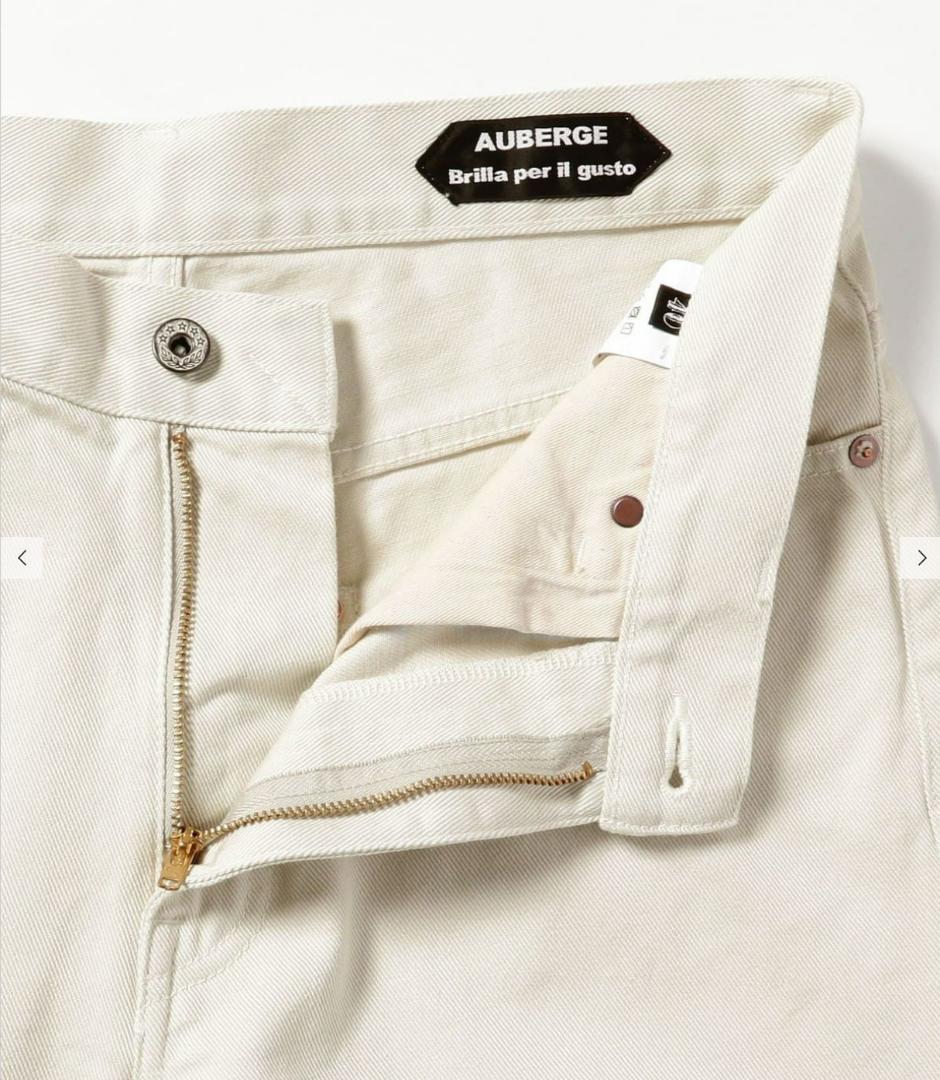 新品 ビームス 別注 AUBERGE オーベルジュ5ポケットパンツ