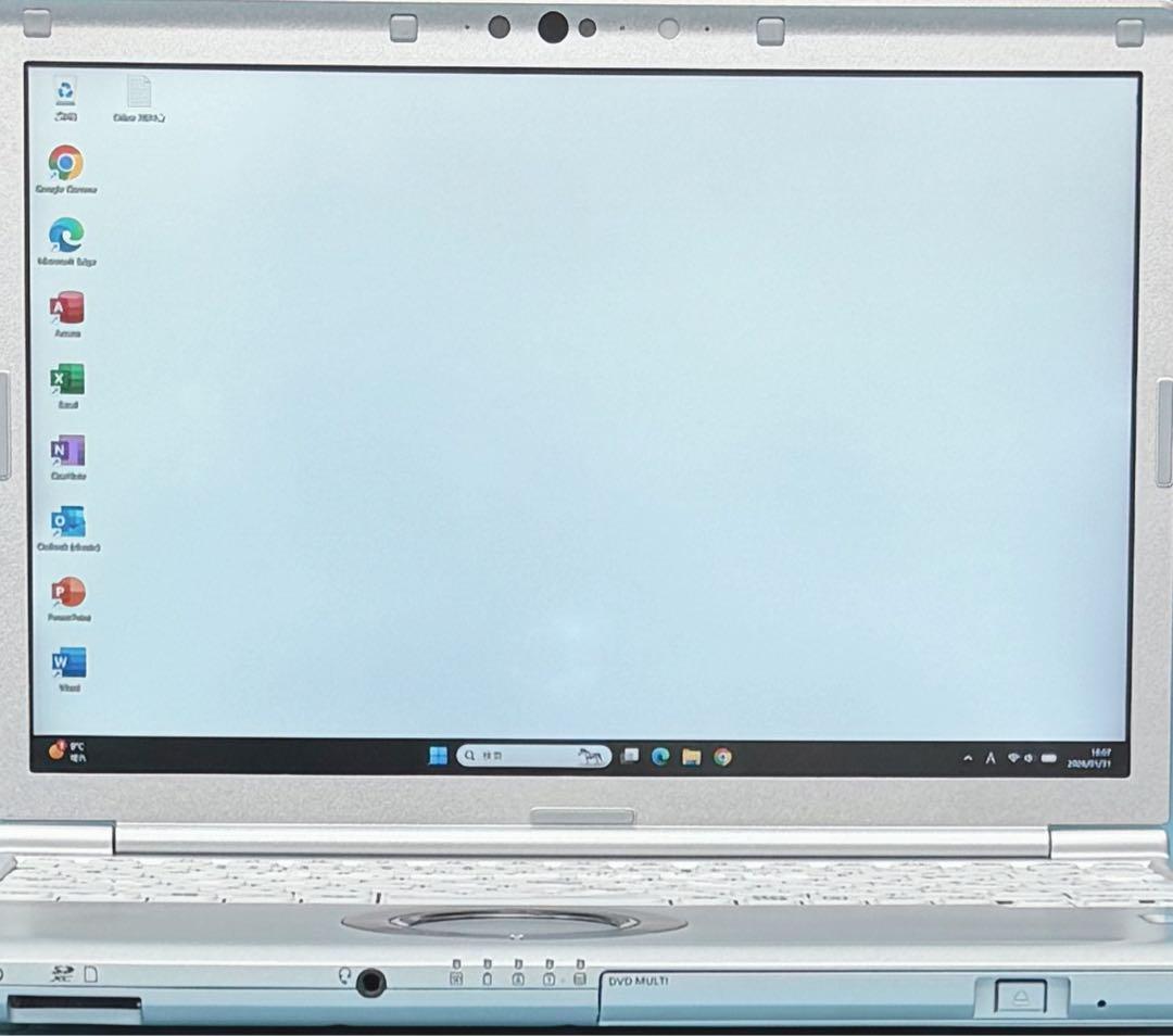 055 DVD レッツノートCF-SV8 i5 第8世代 8GB office
