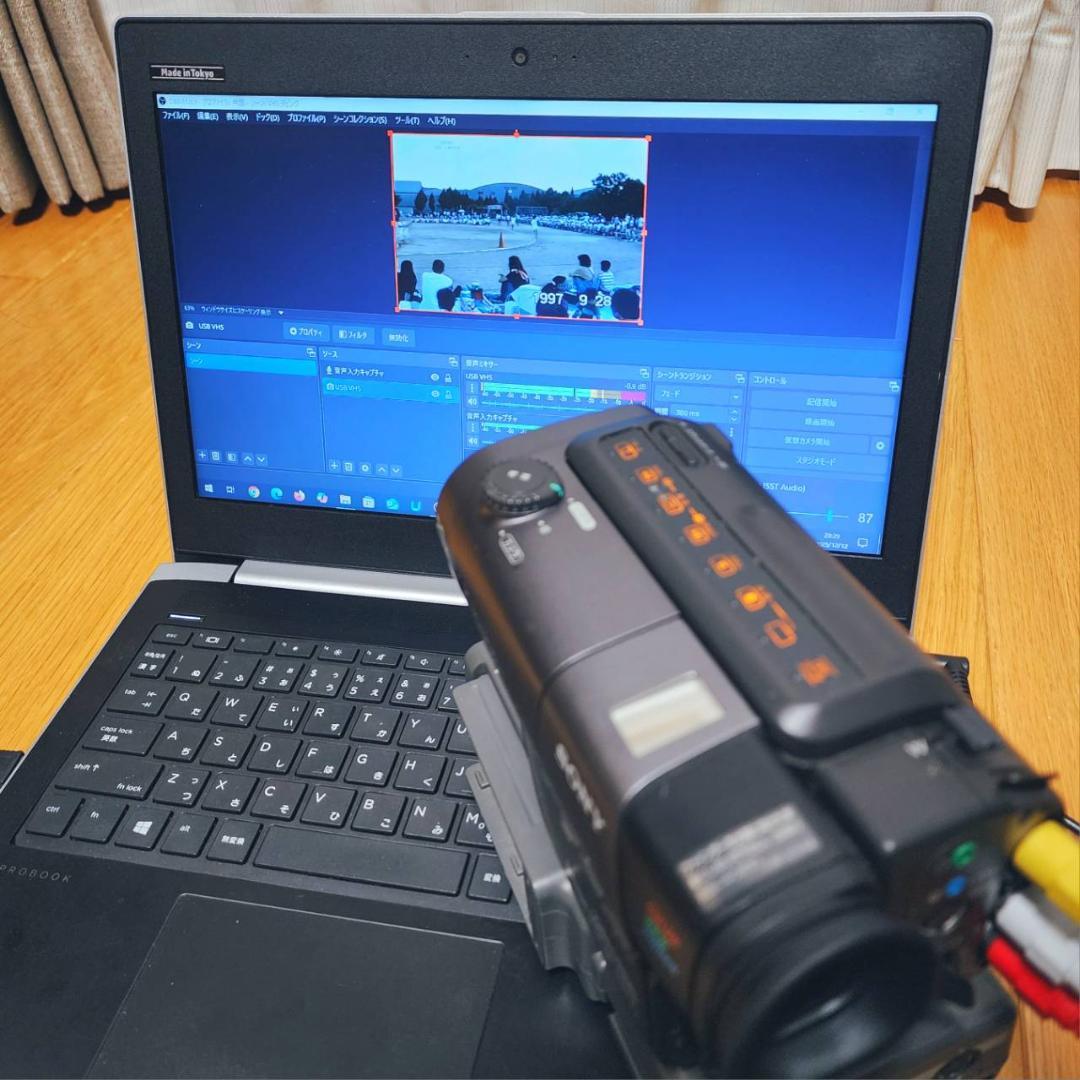 【動作確認済】SONY Hi8 高画質 8ミリ ビデオカメラ CCD-TR11