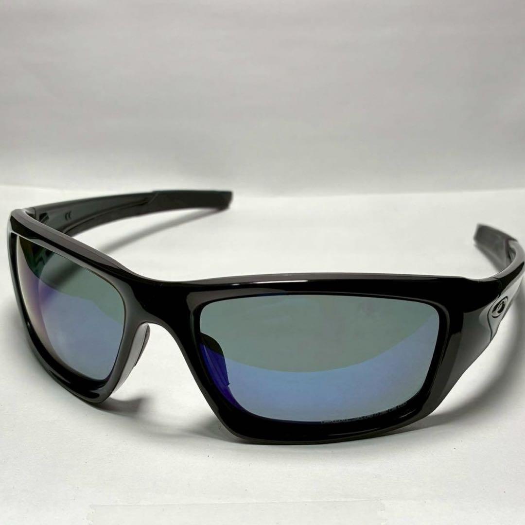 美品✨️OAKLEY VALVE バルブ サングラス 偏光レンズ ブラックフレーム