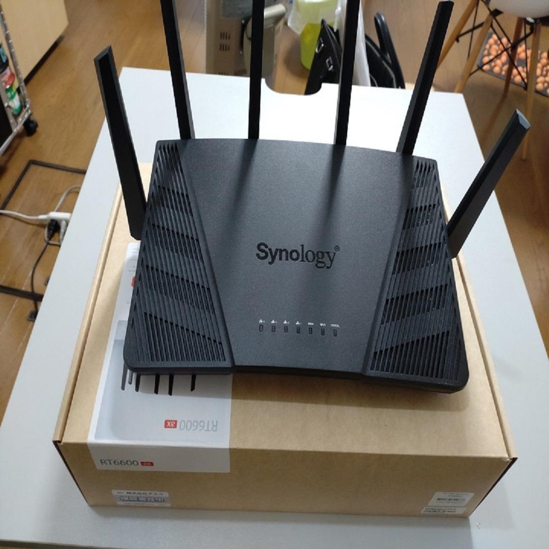 Synology RT6600ax & WRX560 メッシュルーター　セット