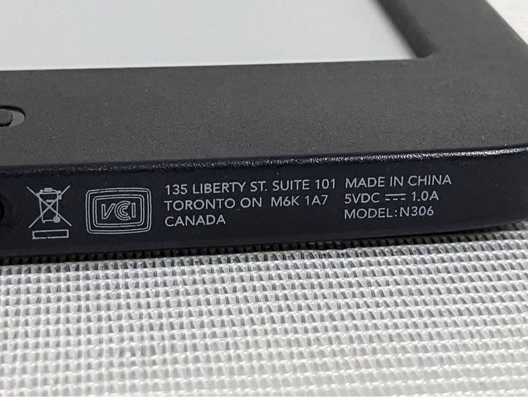 KOBO Nia N306-KJ-BK-S-EP 電子書籍リーダー 8GB内蔵