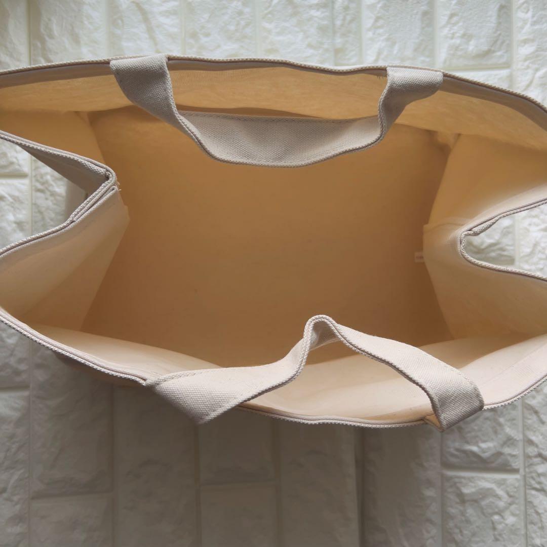 【廃盤品】無印良品　持ち手付き帆布長方形バスケット　大　3個セット