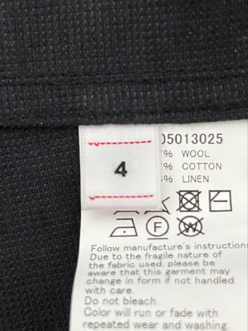 【未使用】visvim カバーオールジャケット　ウールコットンリネン