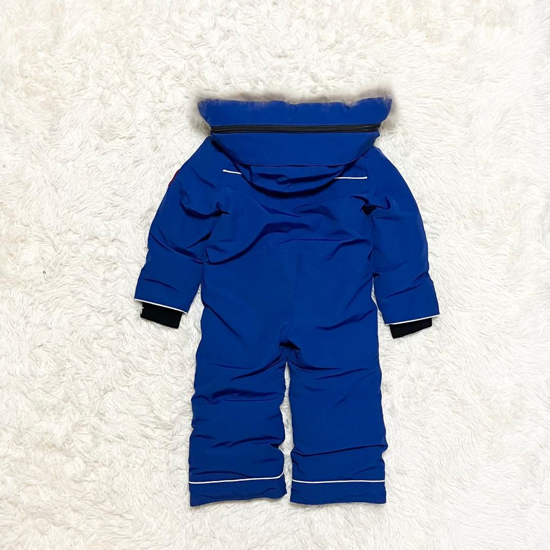   カナダグーススノースーツ キッズ　ブルー正規品