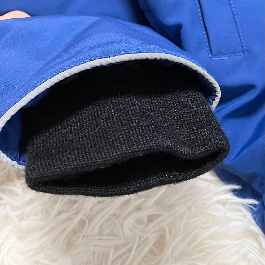   カナダグーススノースーツ キッズ　ブルー正規品