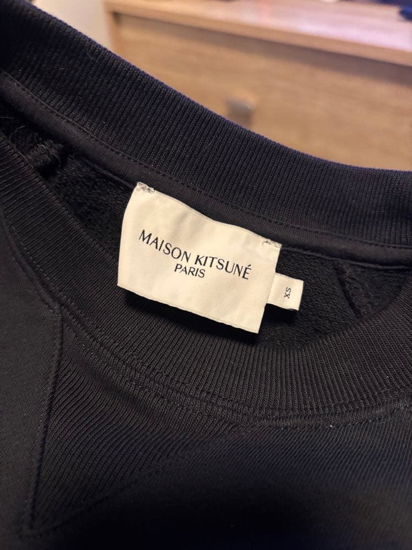 MAISON KITSUNÉ ダブル フォックスヘッド スウェット