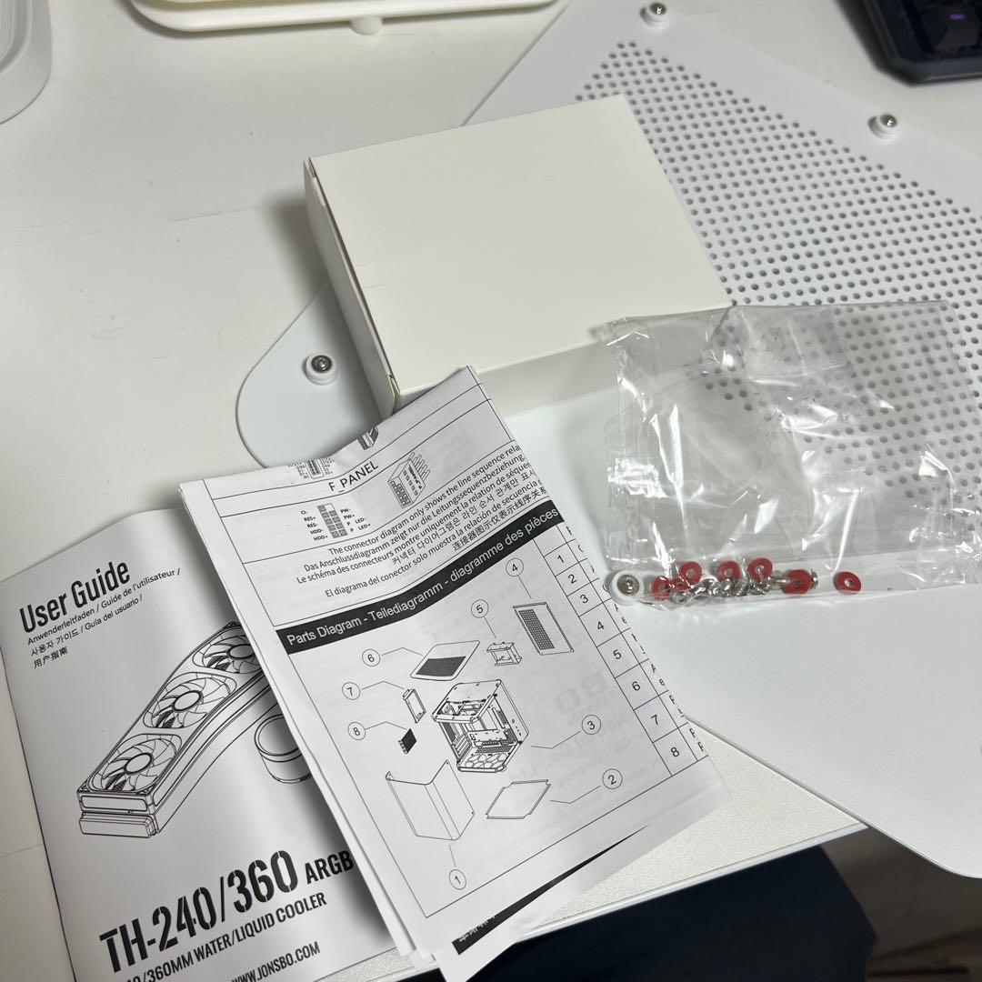 Jonsbo TK-1ケース　ZA-240 TH-240ARGB セット