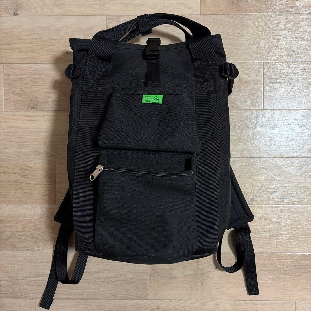 PORTER ポーター　ユニオン　バックパック　リュック　黒　ブラック