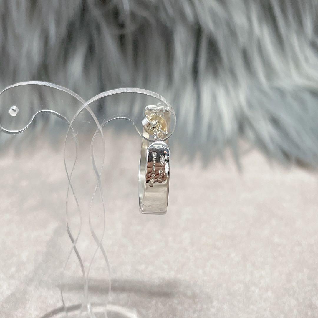 グッズ ピアス Gロゴ フープ 片耳 シルバー ★590