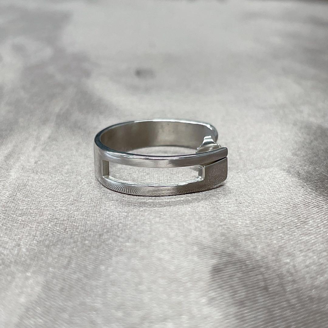 グッズ ピアス Gロゴ フープ 片耳 シルバー ★590