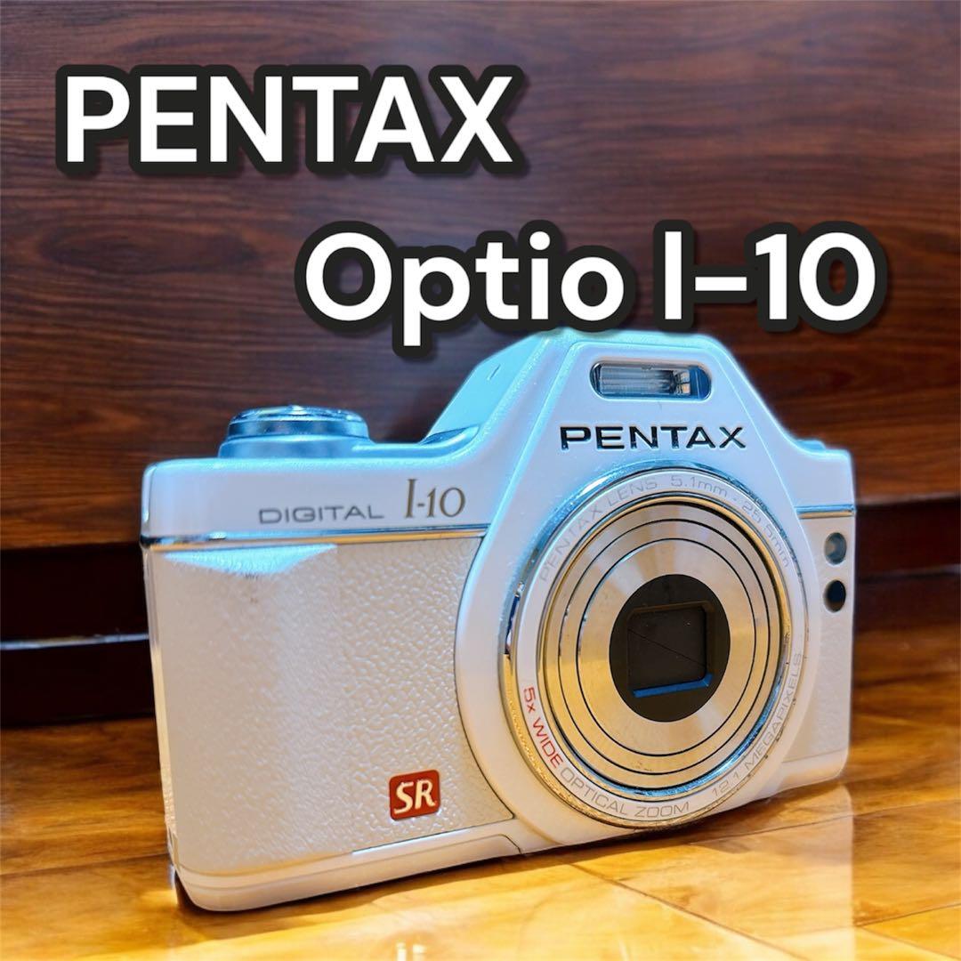 美品✨PENTAX Optio l-10✨動作確認済 スマホ転送OK 平成レトロ