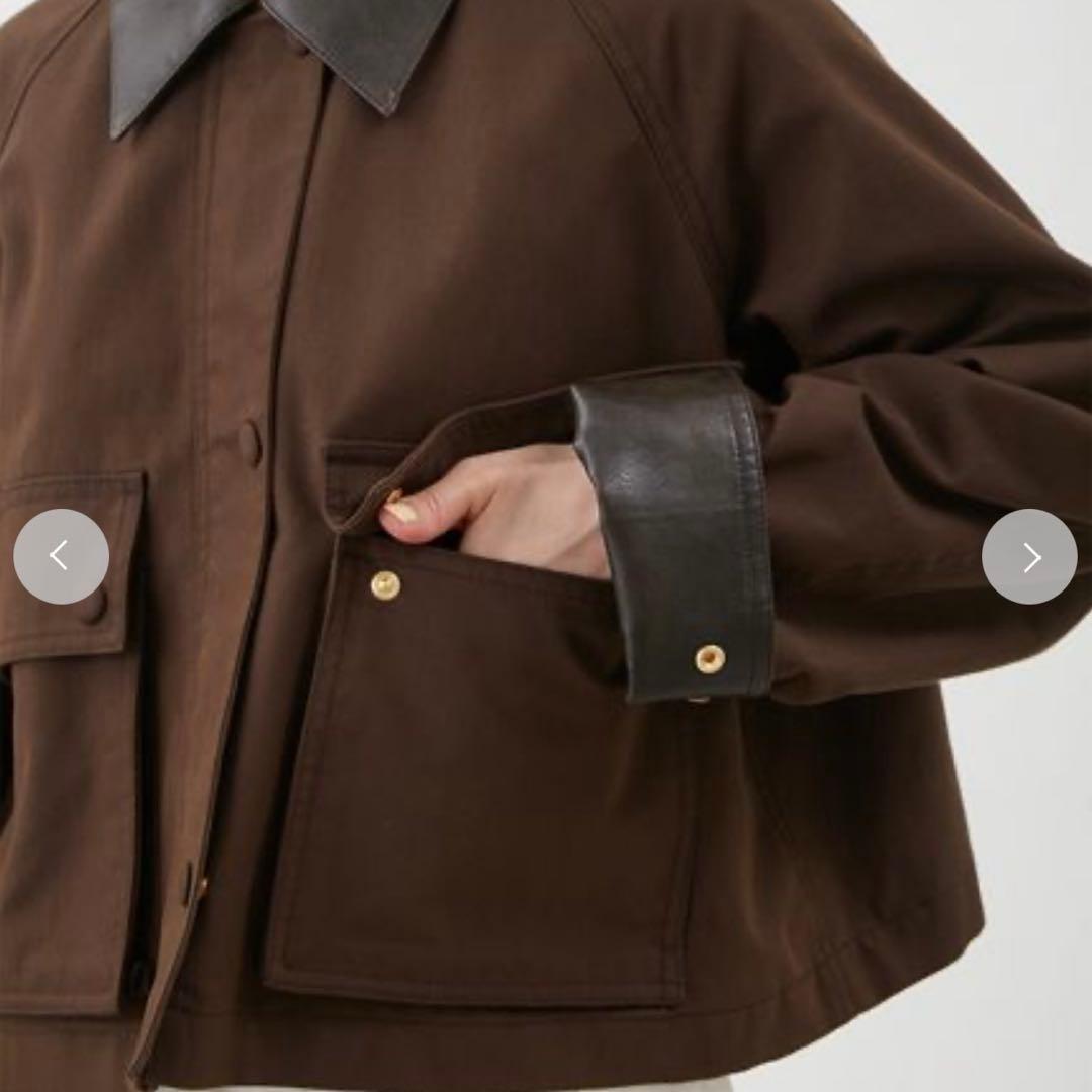 ショートテントシルエットハンティングジャケット　カラーMOC 今期のものVERY