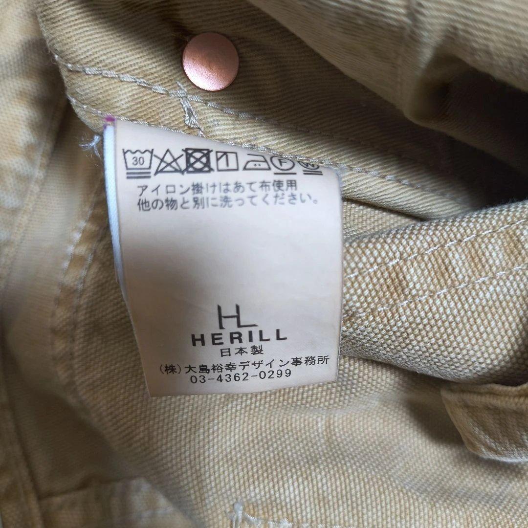 HERILL（ヘリル）Splash Painter pants