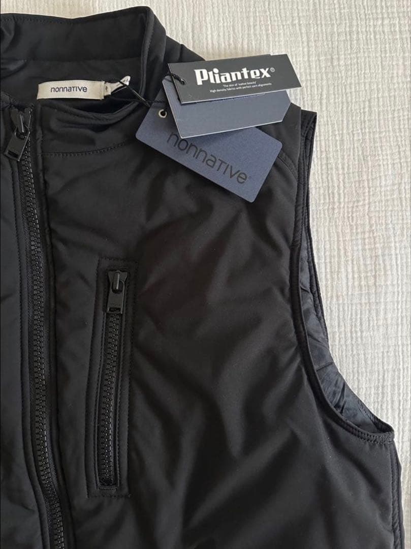 nonnative RIDER PUFF VEST ブラック2