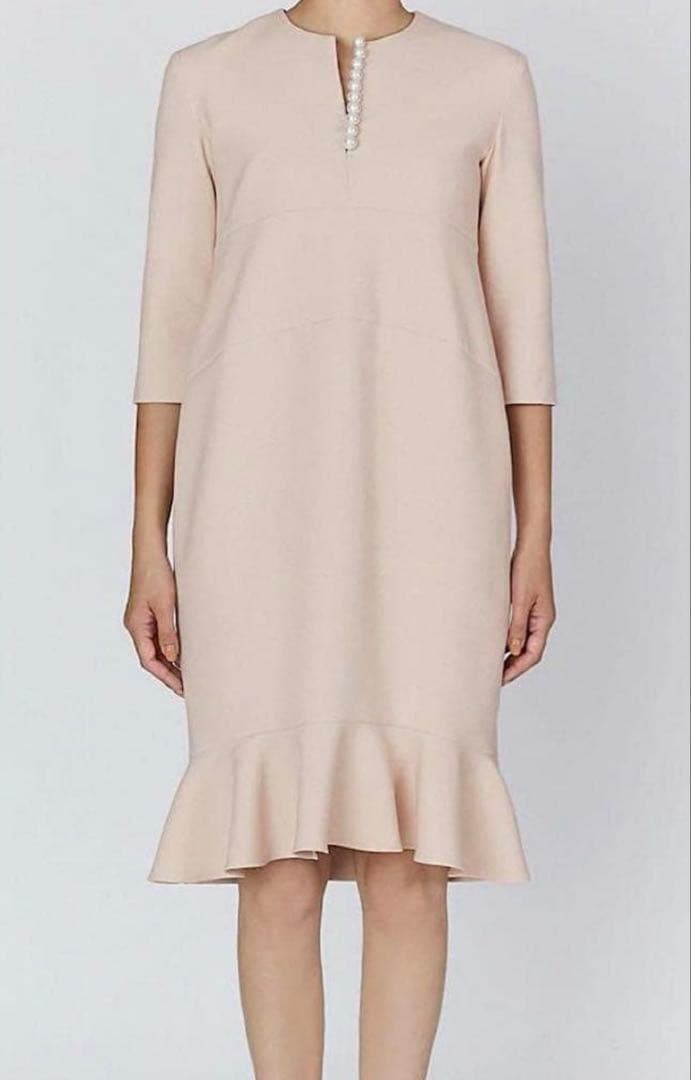 愛乃　ヨーコチャン ワンピース　フリル　ペプラムロングスリーブ