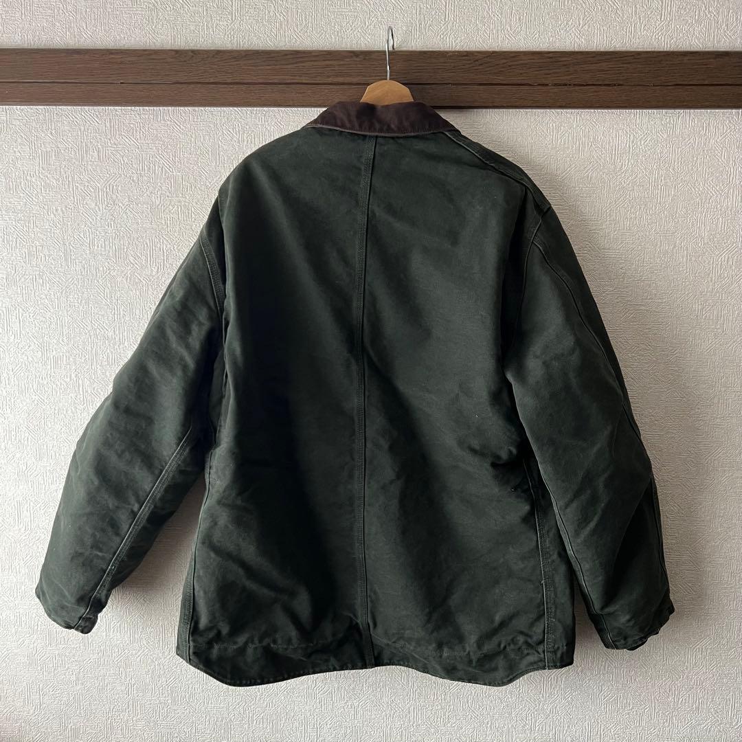 【美品】Carhartt モスグリーン リッジコートトラディショナルジャケット
