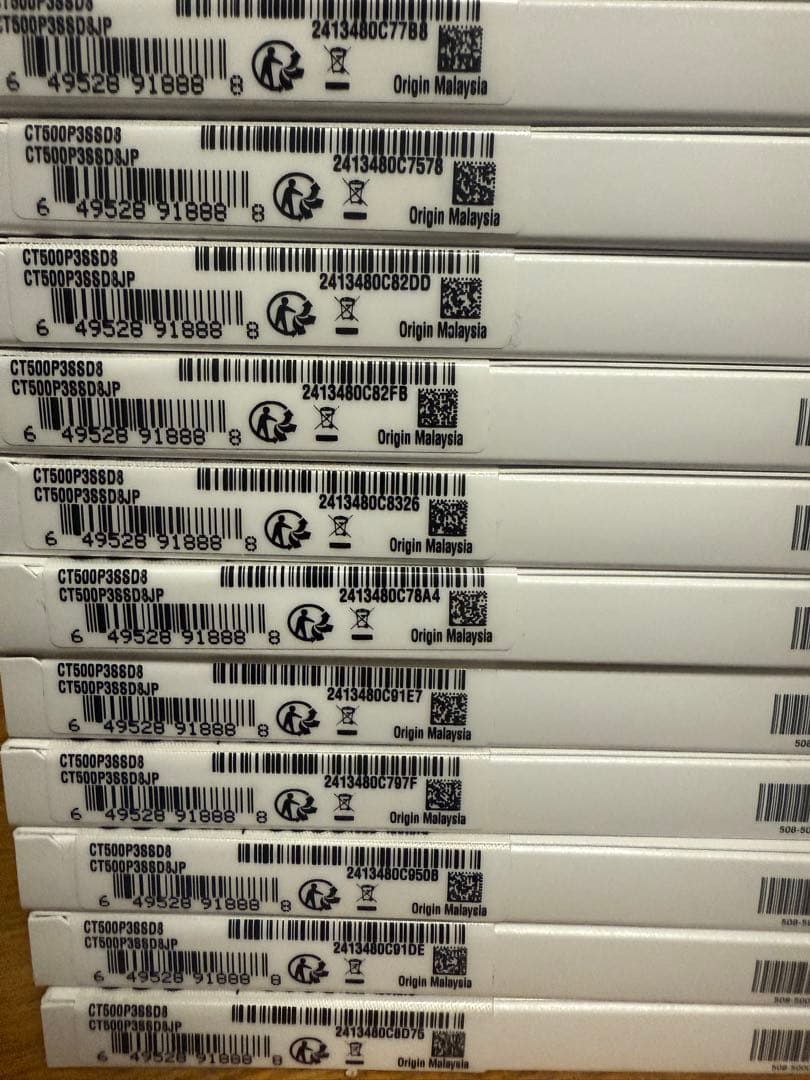 P3シリーズ【M.2/Gen3/NVMe】500GB CT500P3SSD8JP