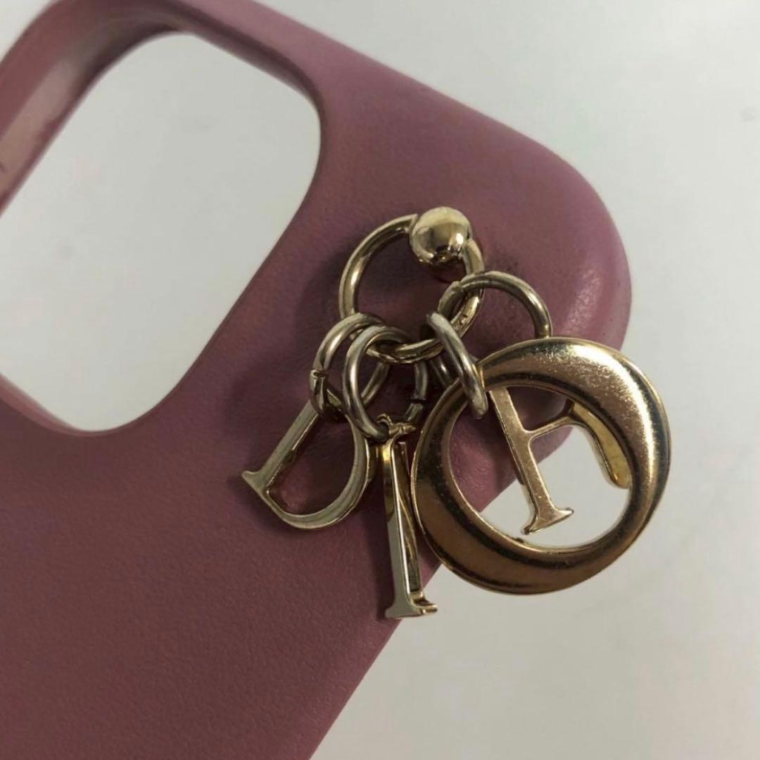 Dior ディオール カナージュ ラムスキン iPhone15pro ケース
