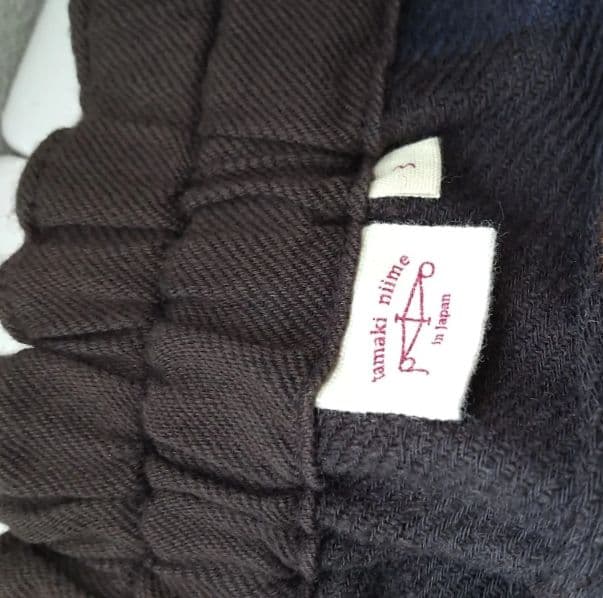 1739 tamaki niime ウール×コットン tarun pants 3