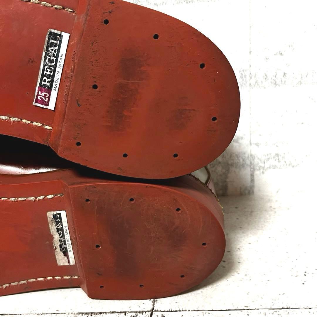 美品【リーガル】サドルシューズ 2051オックスフォードバイカラー♡ブラウン25