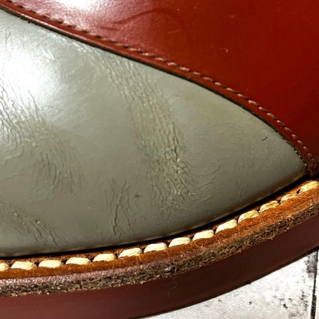 美品【リーガル】サドルシューズ 2051オックスフォードバイカラー♡ブラウン25