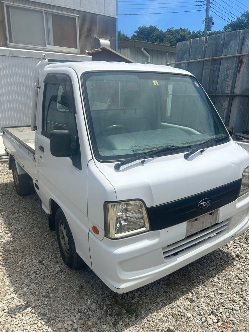 スバル　サンバー5MTエアコンパワステ4WD 一時抹消中
