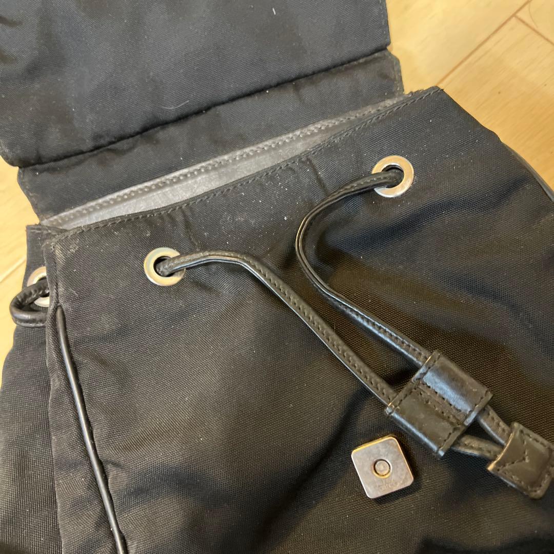 お*り様 GUCCI グッチ ワンショルダーリュック ブラック