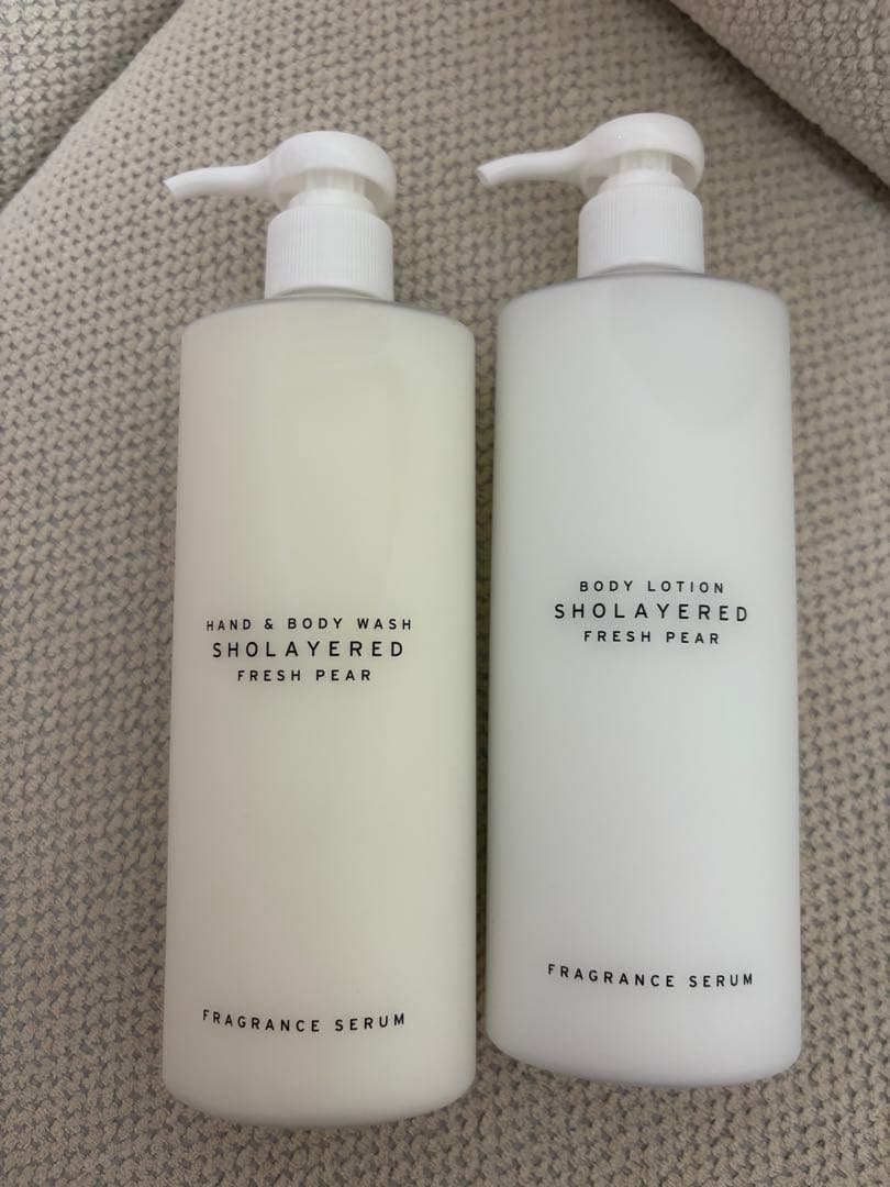 新品❗️SHOLAYERED FRESH PEARボディローション＆ウォッシュ