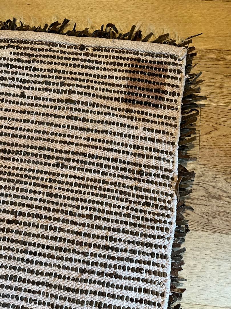 ACTUS スウェードラグ　シャギーラグ　200x135サイズ