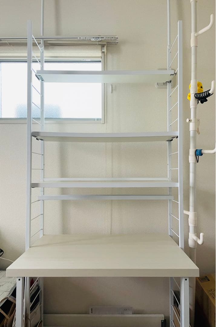 dinos 突っ張り式高さ調節シリーズ 伸長デスクラック 90㎝幅