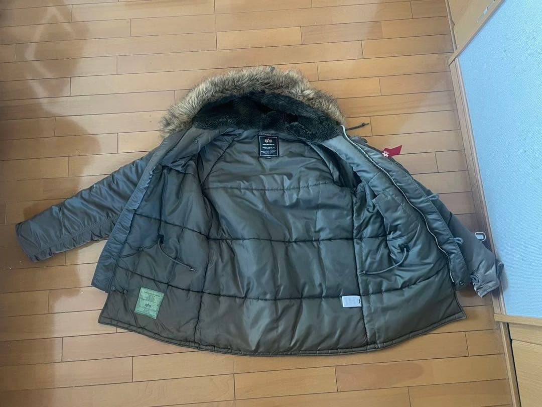 ALPHAINDUSTRIES フライトジャケット Ｎ-3B スリムフィット