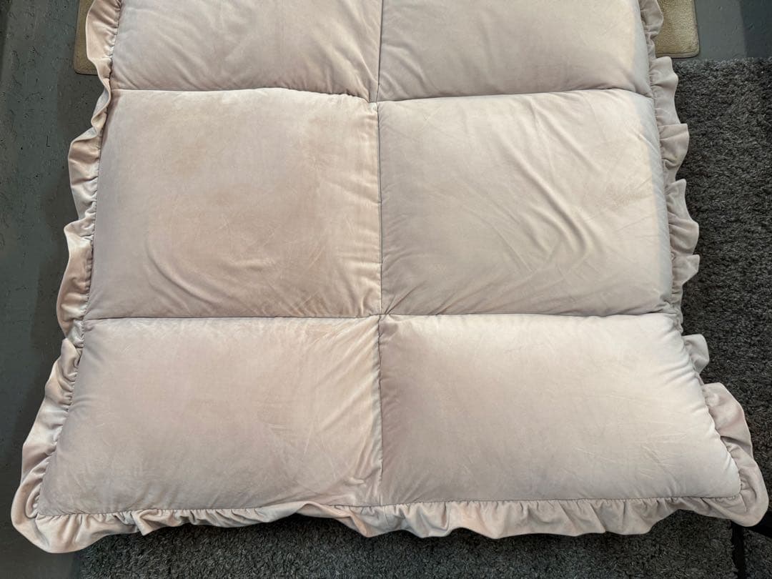 フランフラン　カランフロアソファ　ピンク