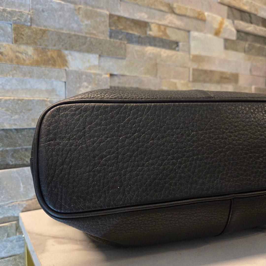 BURBERRY　バーバリー　ハンドバッグ　レザー　ブラック　ノバチェック