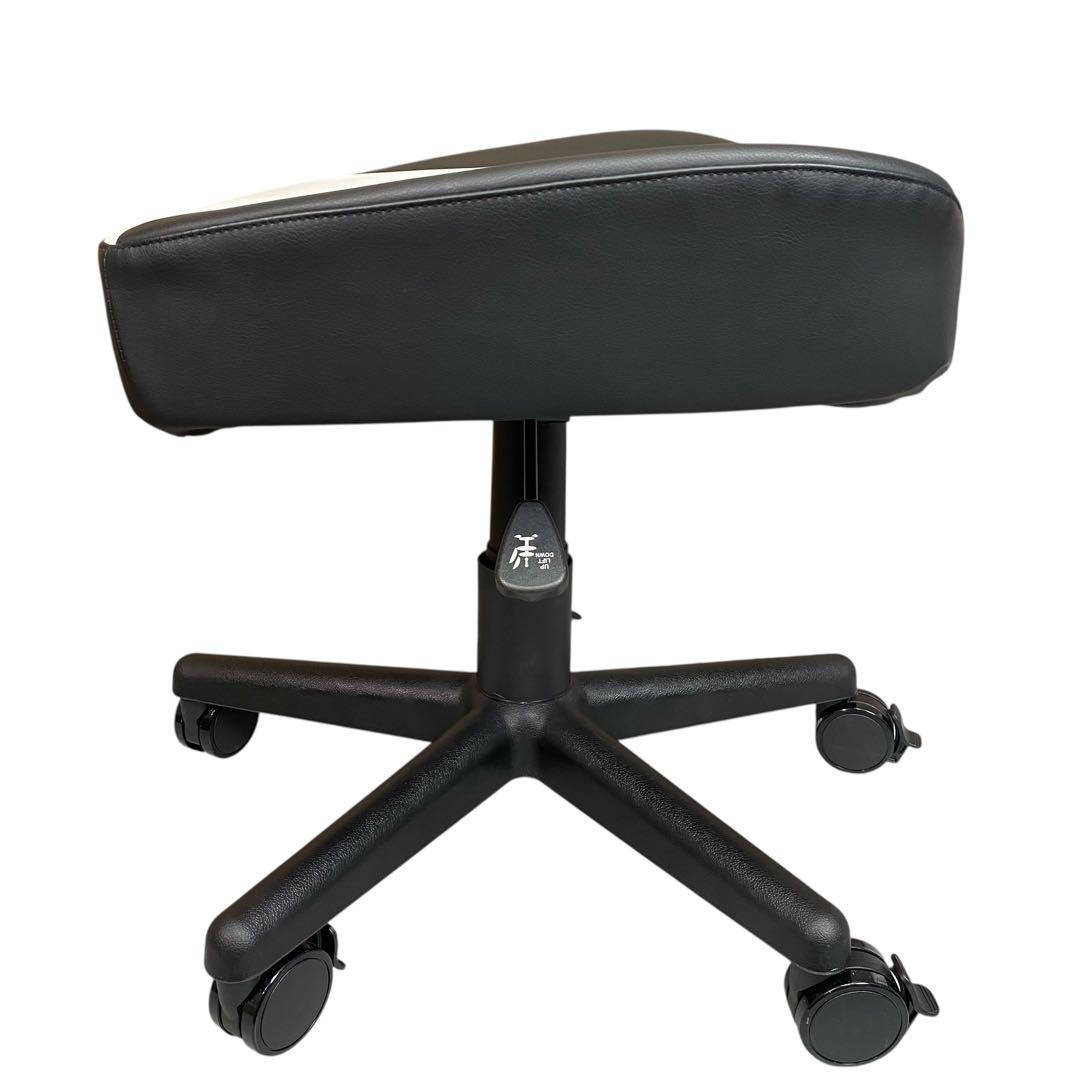 AKRacing ゲーミングチェア オットマン フットレスト ホワイト✖️ブラック