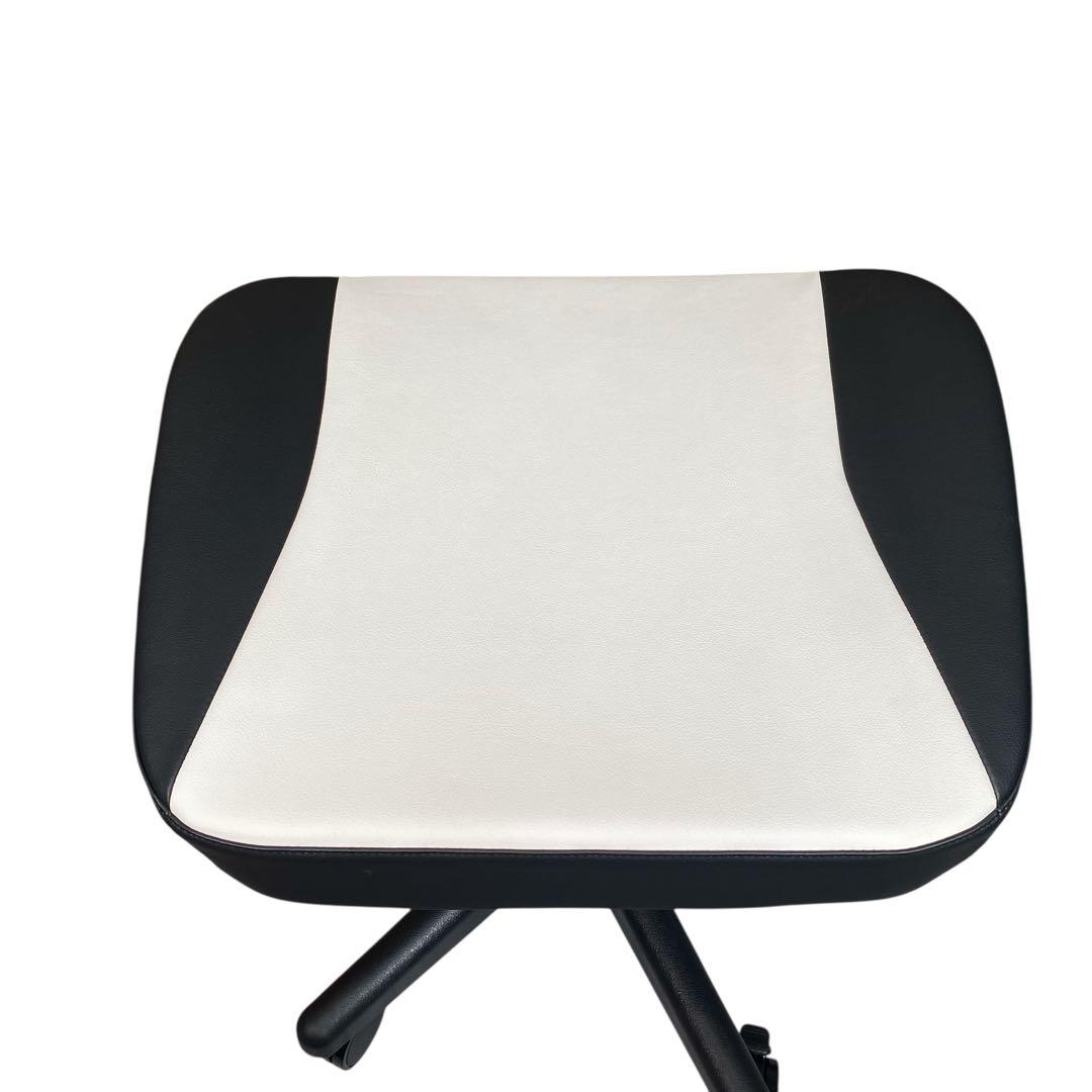 AKRacing ゲーミングチェア オットマン フットレスト ホワイト✖️ブラック