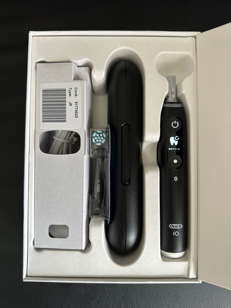 Oral-B iO Series 6s ブラックラバ　使用1回のみ消毒、除菌済み