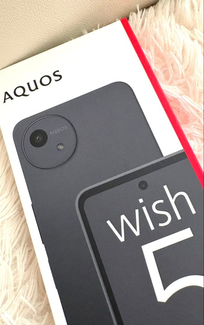 SHー52F AQUOS wish5 ブラック 本体