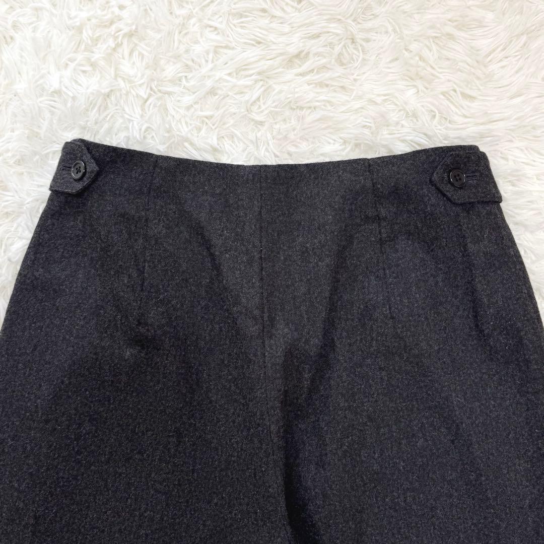 マーガレットハウエル フォックスブラザーズ ワイド ガウチョ パンツ ウール 1