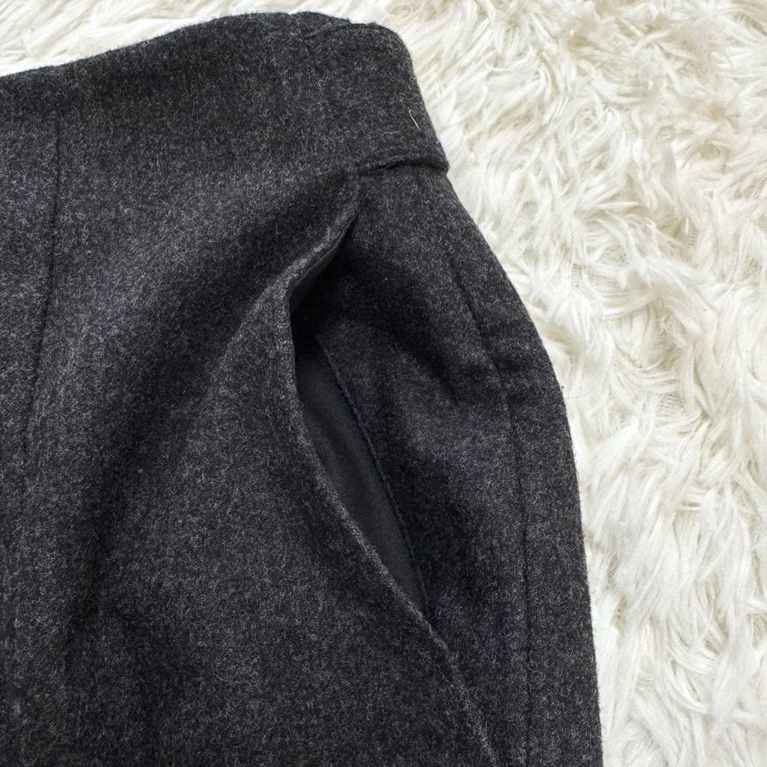 マーガレットハウエル フォックスブラザーズ ワイド ガウチョ パンツ ウール 1